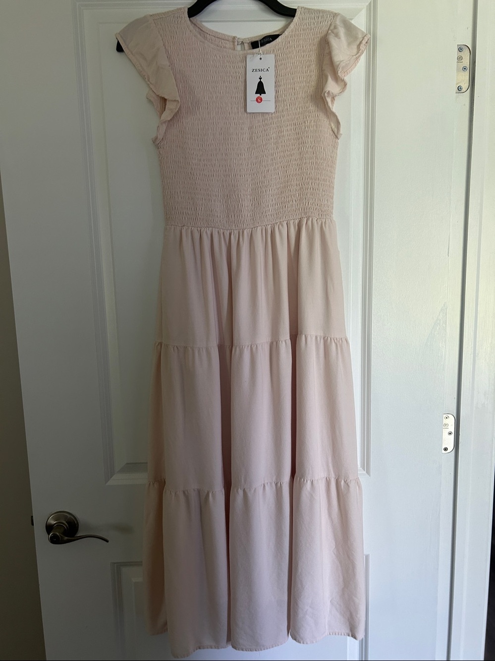 ZESICA Women's 2026  Casual Midi Dress NWT - Picture 4 of 7
